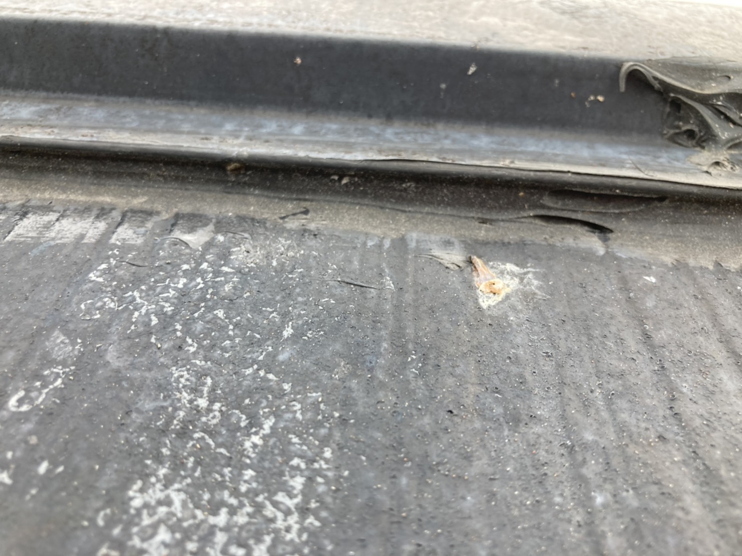 スレート屋根　大棟