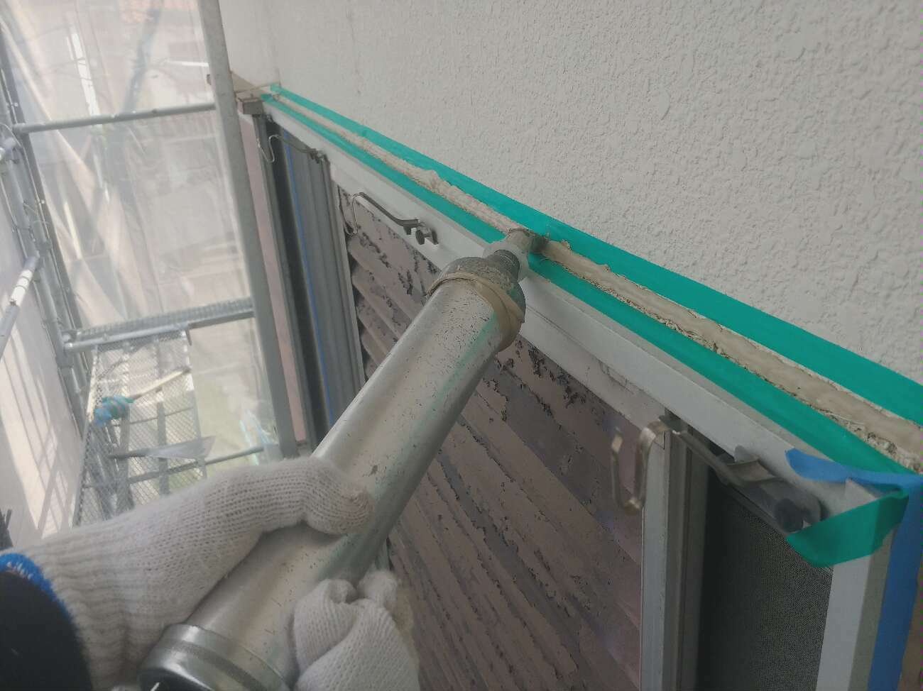 新しく充填していきます