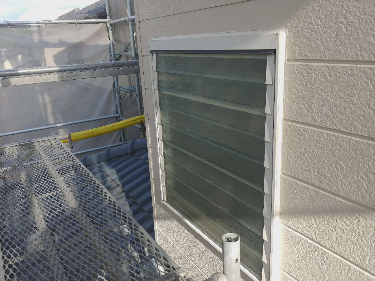 サッシ周りもこれで完了