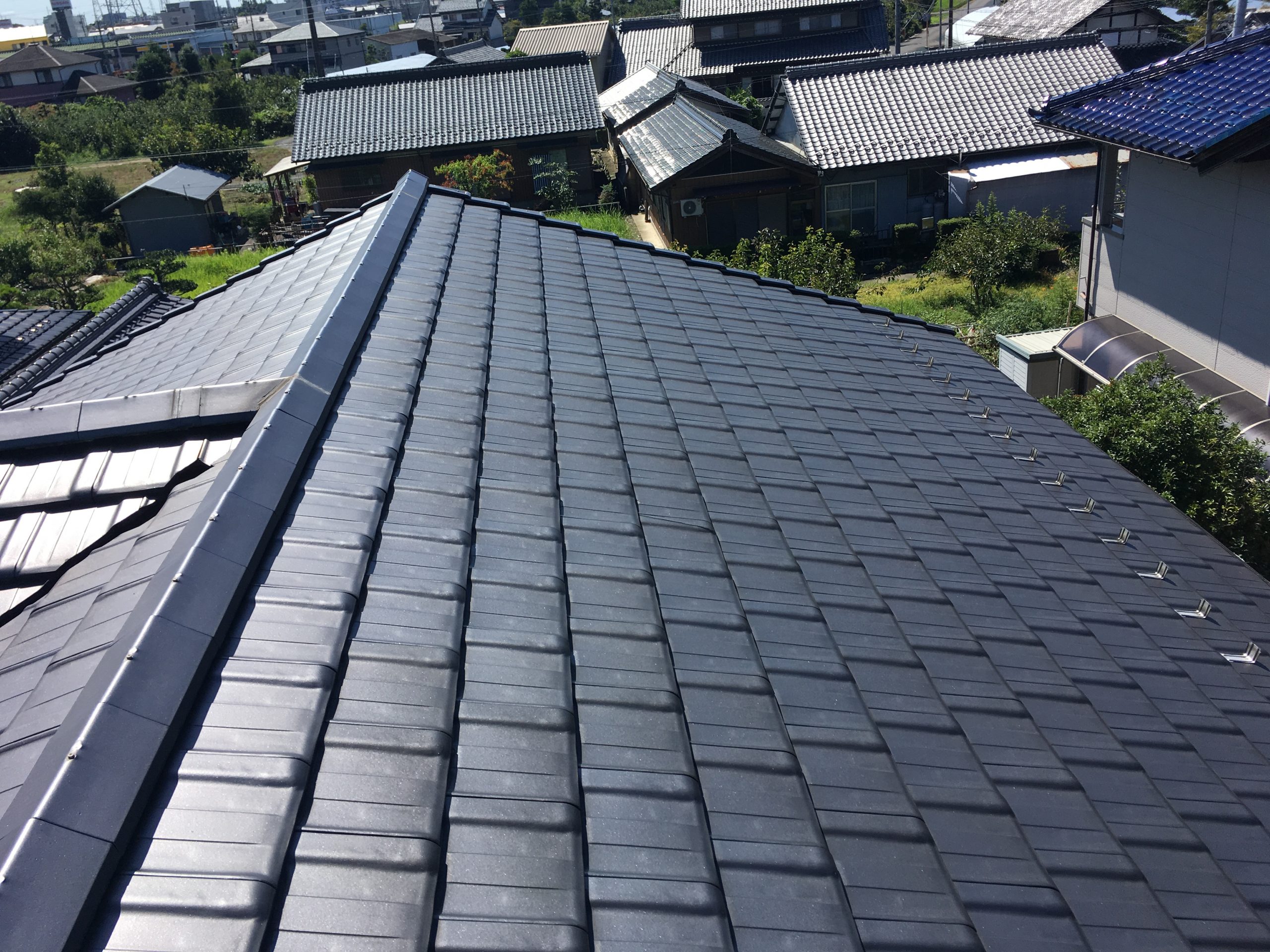 瓦屋根点検