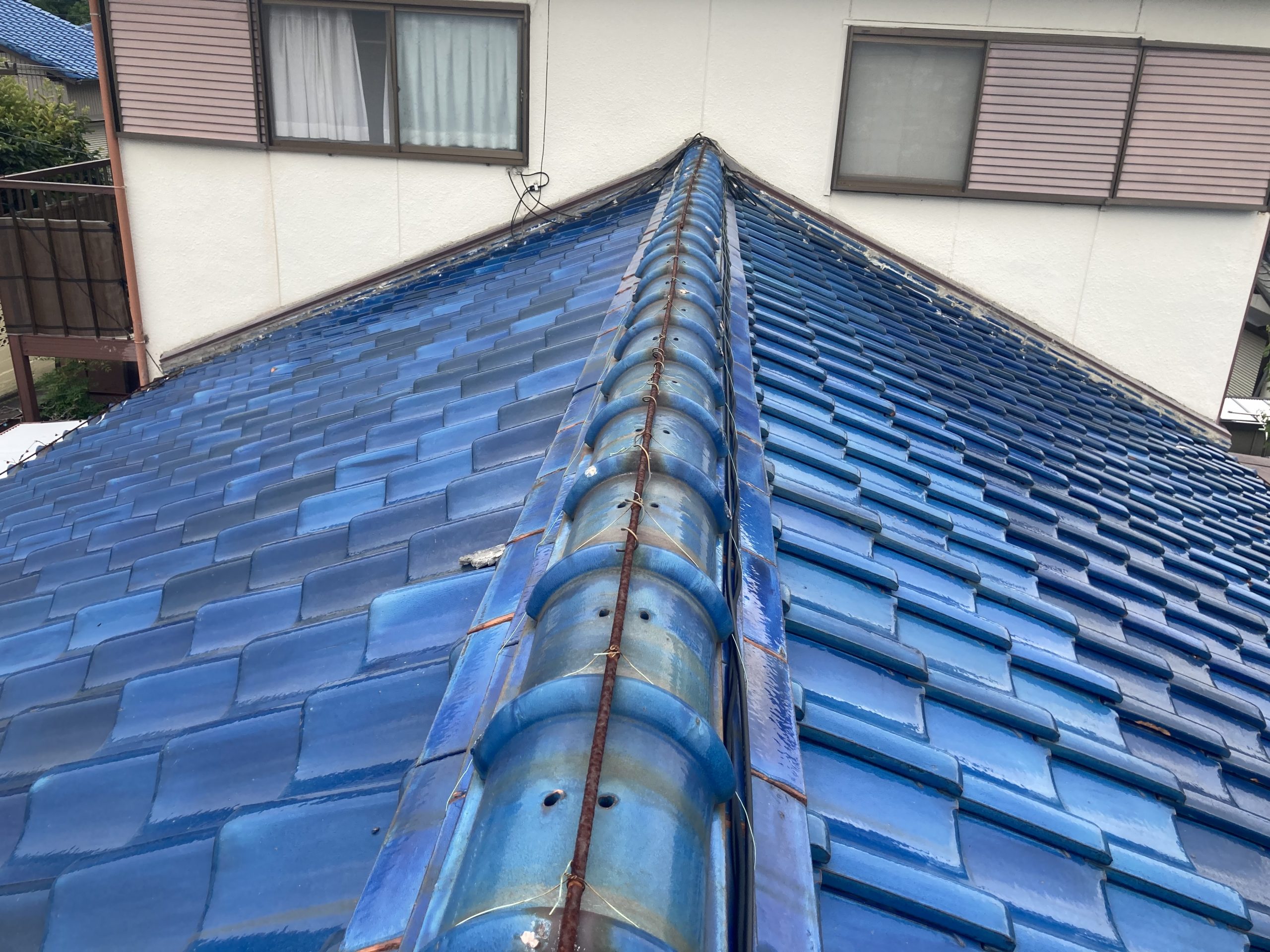瓦屋根点検