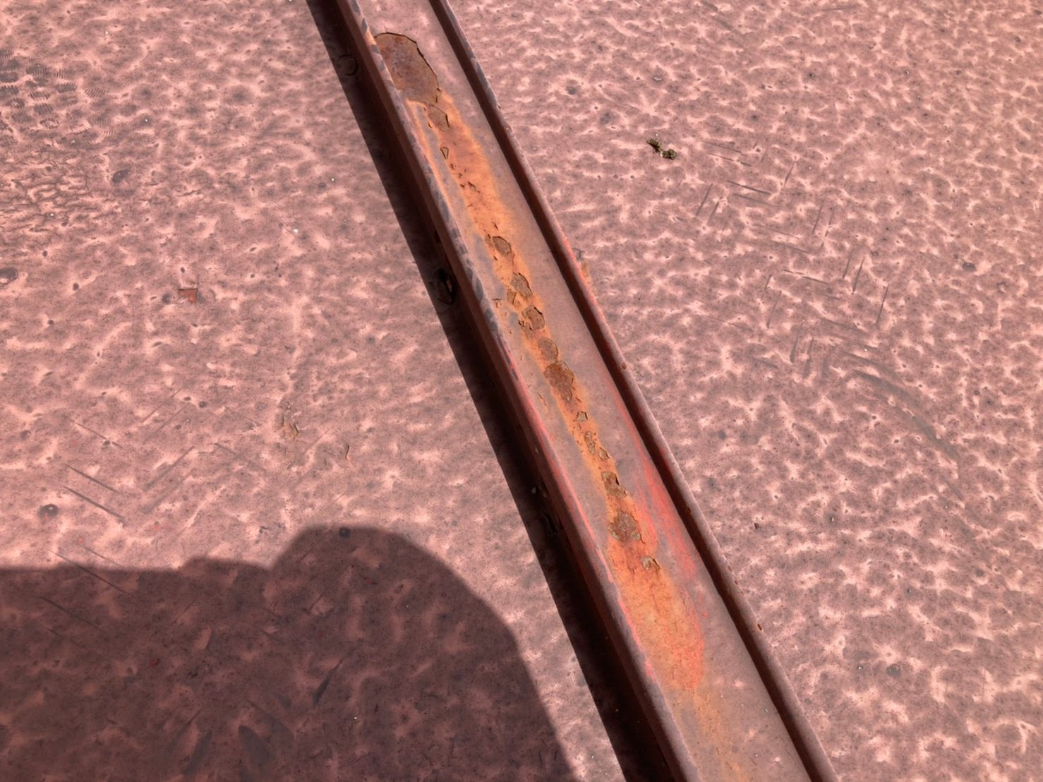 中に木材が入っている心木