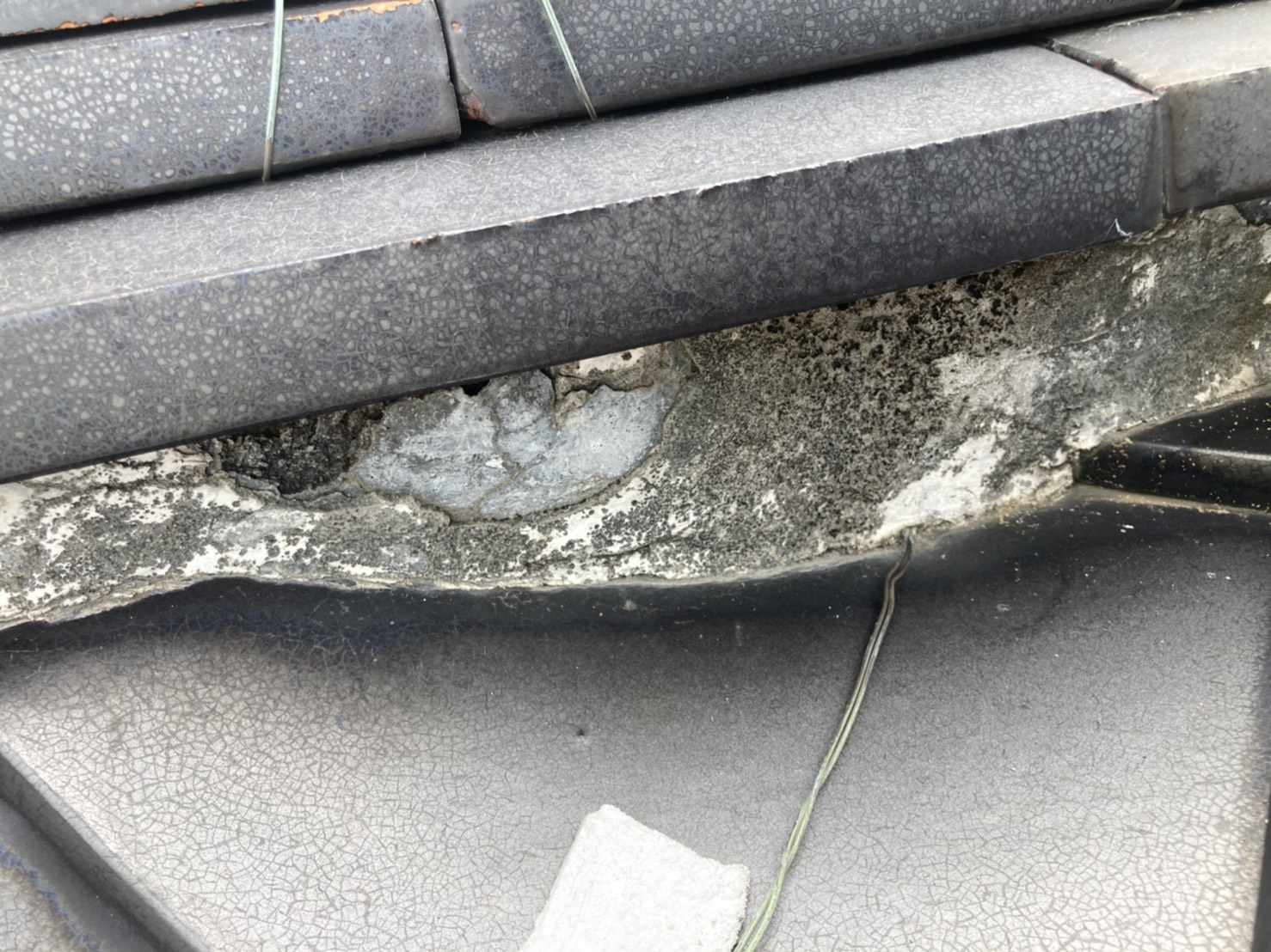 漆喰の経年劣化はここまでひどくなります