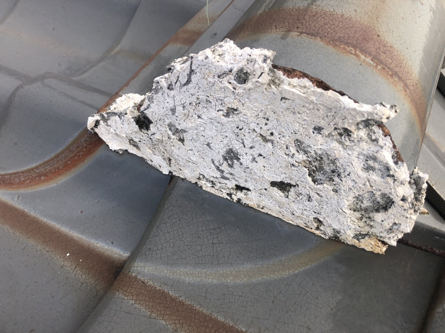 棟止めや棟違いはぼろぼろ