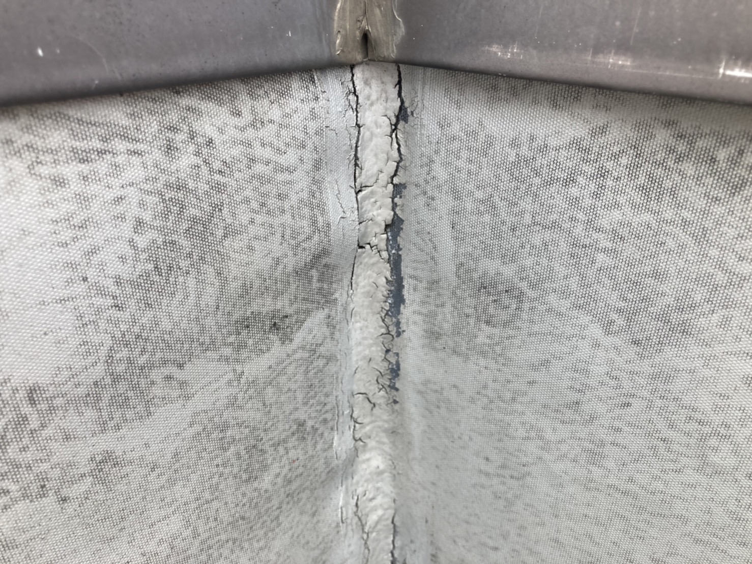 笠木周りも注意ですね