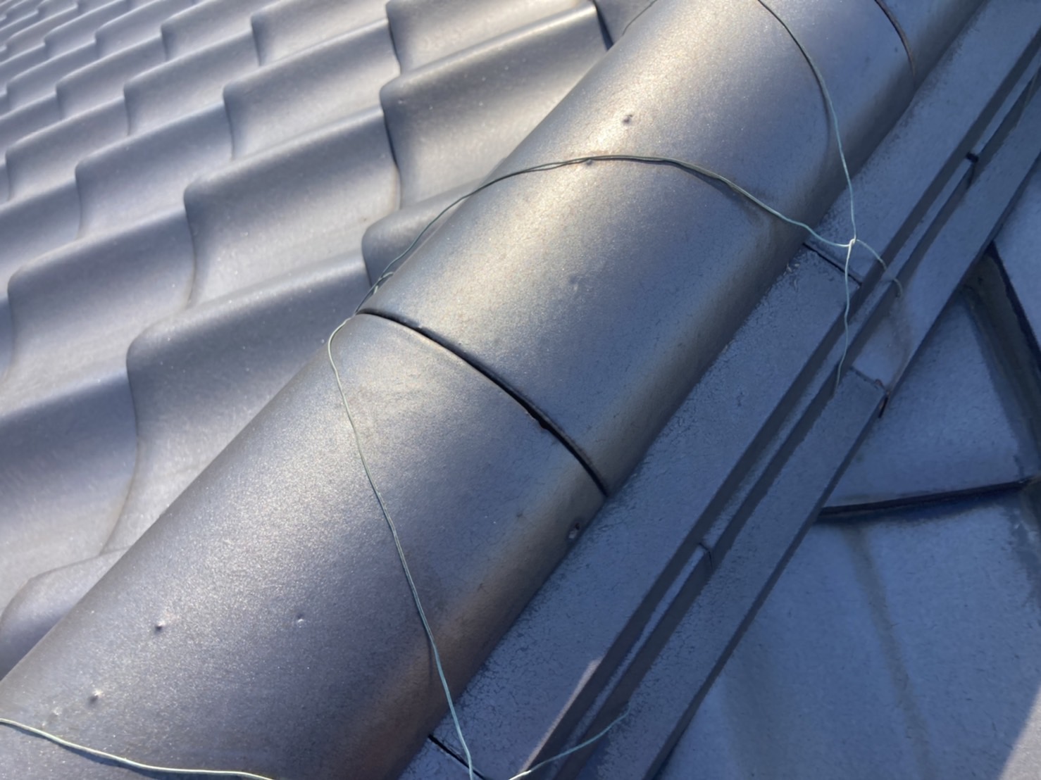 この瓦は素丸という瓦です