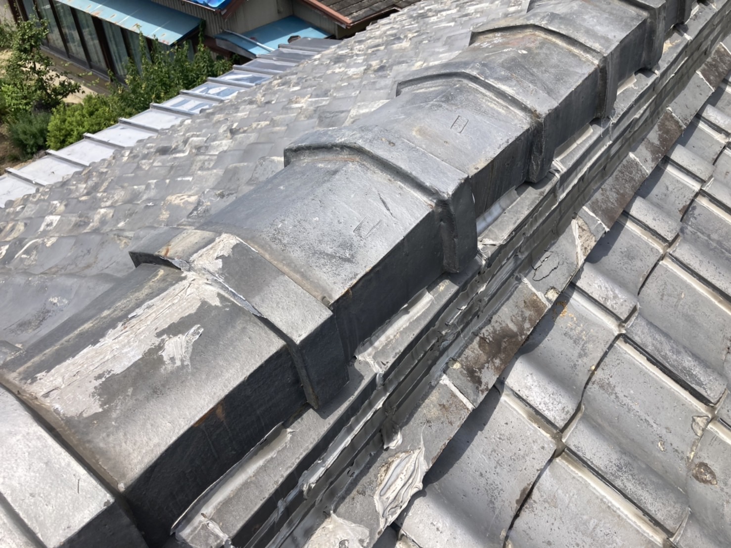 これであれば棟上部からの浸水はなさそうですね