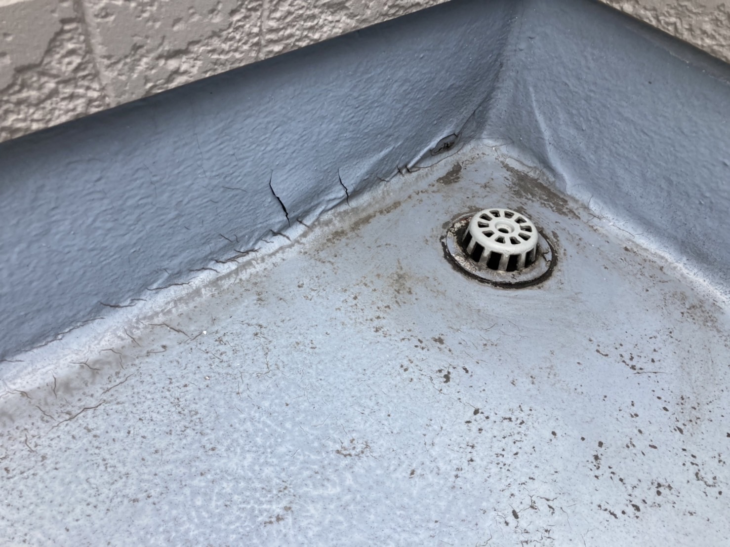 ドレン周りは雨水や湿気が溜まりやすいですね