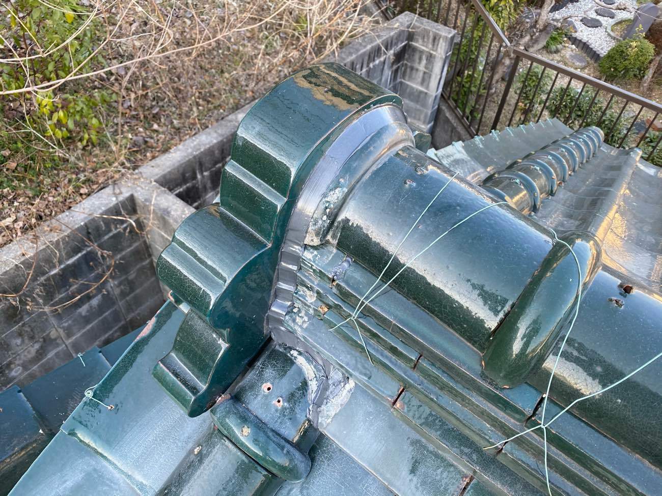 鬼巻き　施工後