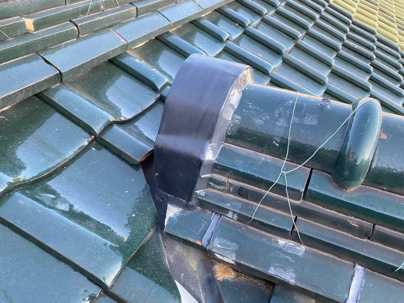 棟止め　施工後　３