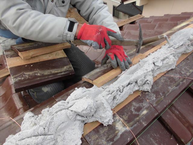 津山市　南蛮漆喰シルガードを使います。