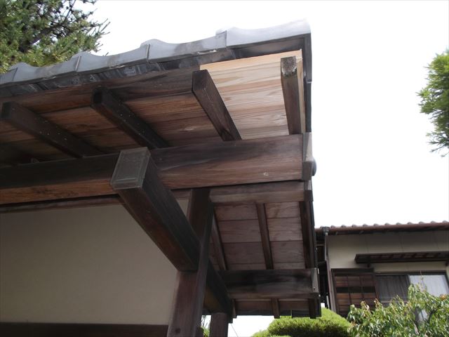 岡山市中区門の瓦補修工事