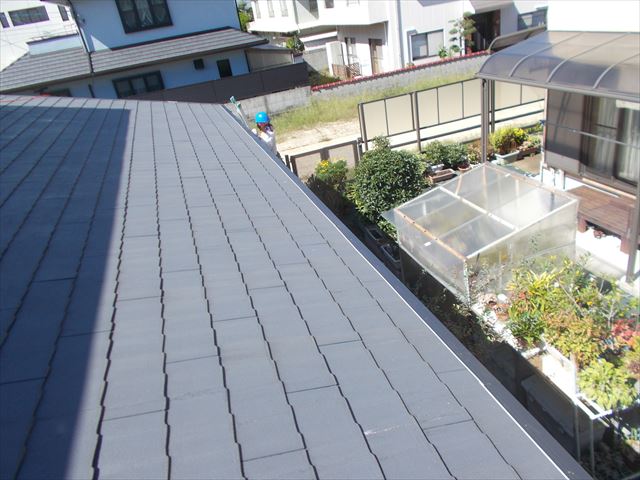 玉野市　屋根工事　カバー工法　工事前