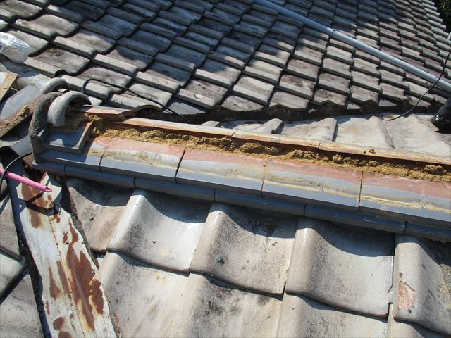 岡山市南区　棟の補修