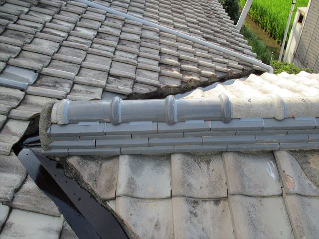 岡山市南区　棟の補修