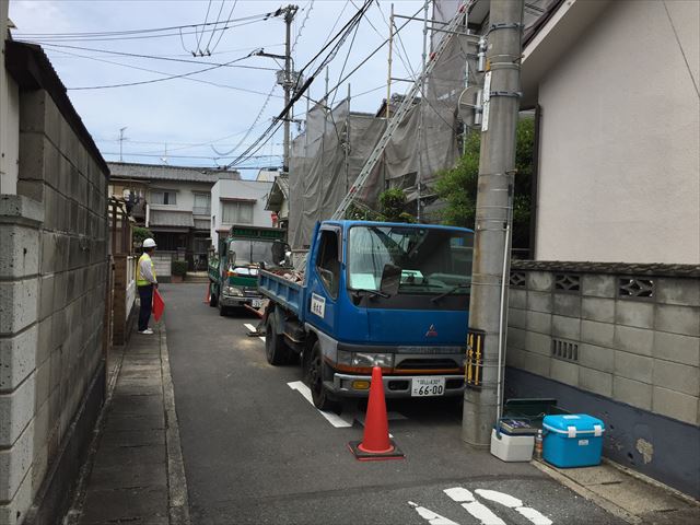 岡山市北区　屋根工事 屋根リフォーム　ガードマン