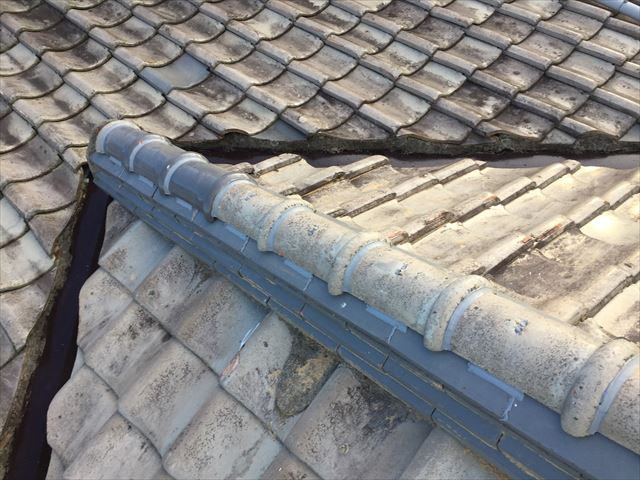 岡山市南区　棟の補修