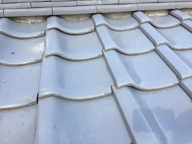 岡山市南区　漆喰劣化