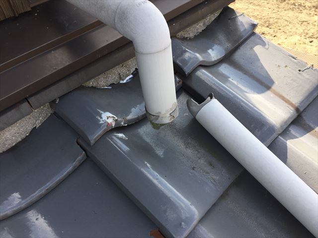 岡山市南区　屋根補修工事　屋根点検