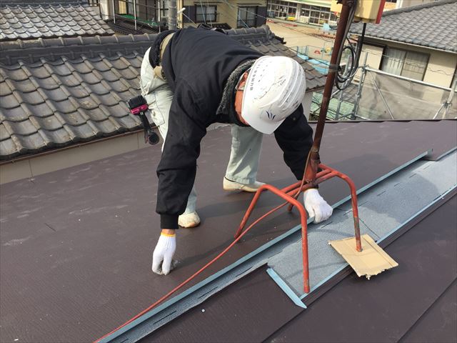 岡山市北区　スーパーガルテクト棟施工