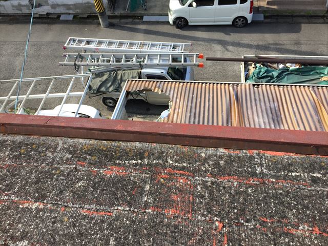 岡山市南区屋根補修工事