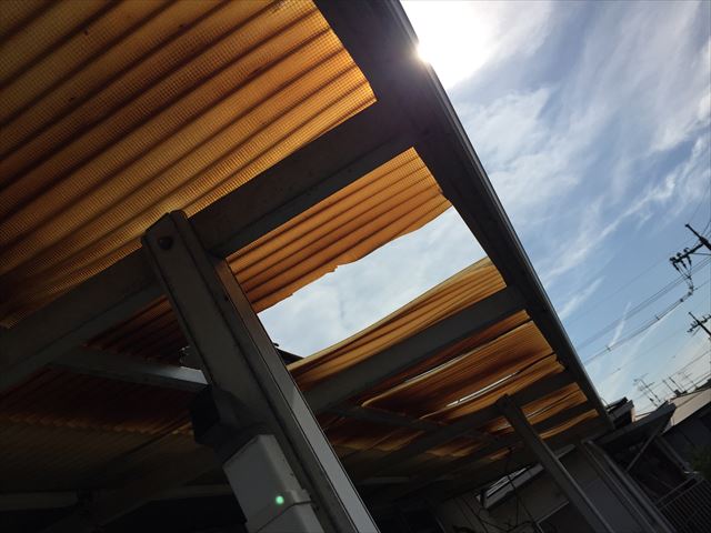 岡山市南区屋根補修工事