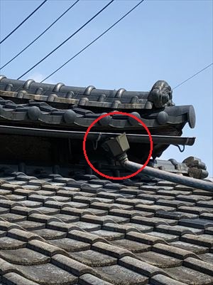 集水器　ズレ　劣化