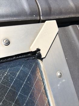 コーキング処理後