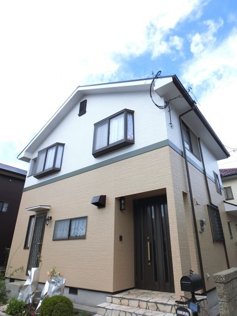 S様邸　外壁塗装完成写真