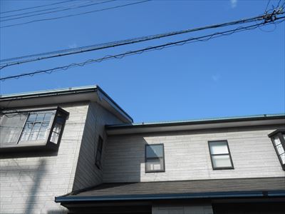 雨漏り被害　現地調査