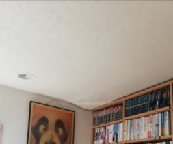 天井点検口がない　取り付け前　点検口