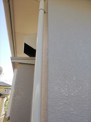 雨樋　塗装工事