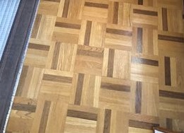 内装替え　板張り床