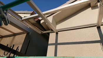 波板飛散　ベランダ　突風