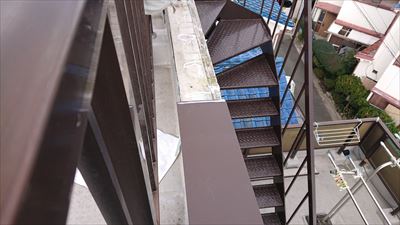 笠木　コーキング