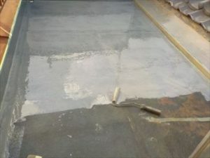ベランダ防水　トップコート