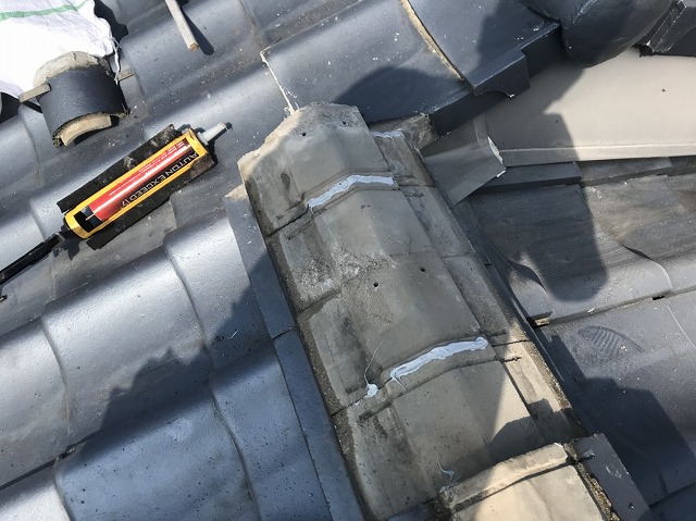 熊本市東区棟補修コーキング20180404