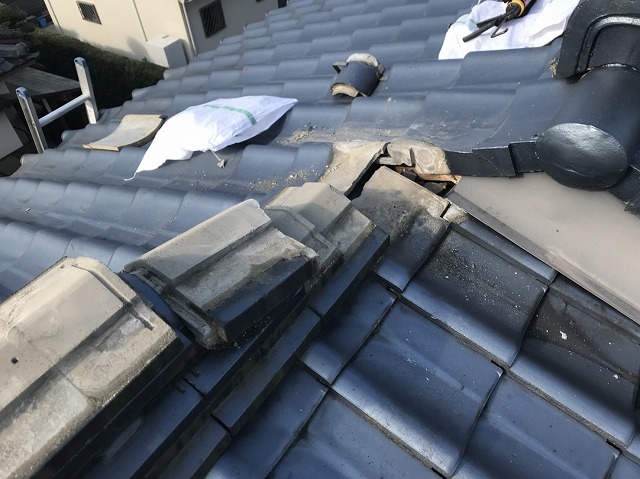 熊本市東区棟補修20180404