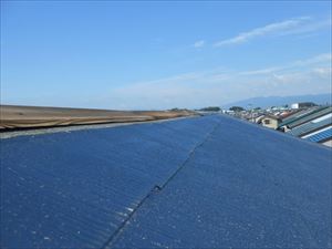 屋根の飛散状況②