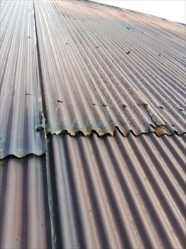 トタン屋根　腐食