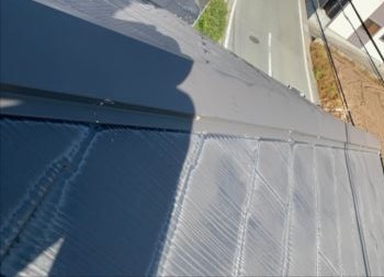棟板金　貫板　張替え工事後