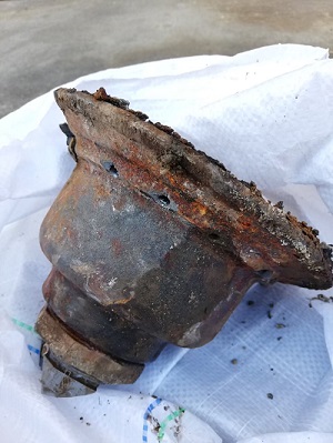 浴室　風呂　鋳物トラップ　鋳物ドレン　交換工事　水漏れ