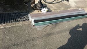 屋根　カバー工法　棟　材料