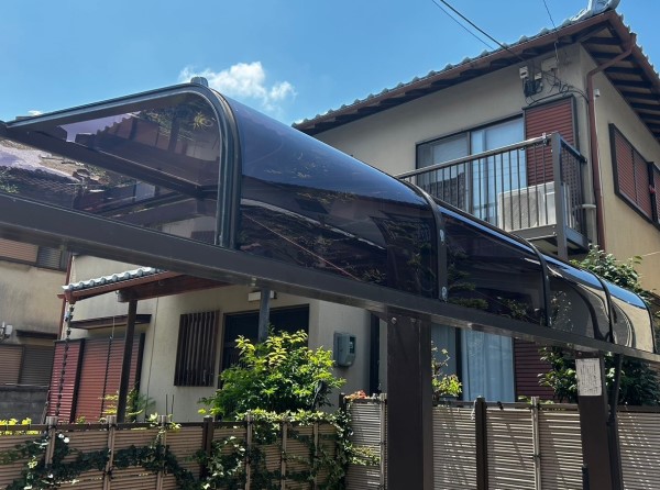 カーポート屋根の張り替え後