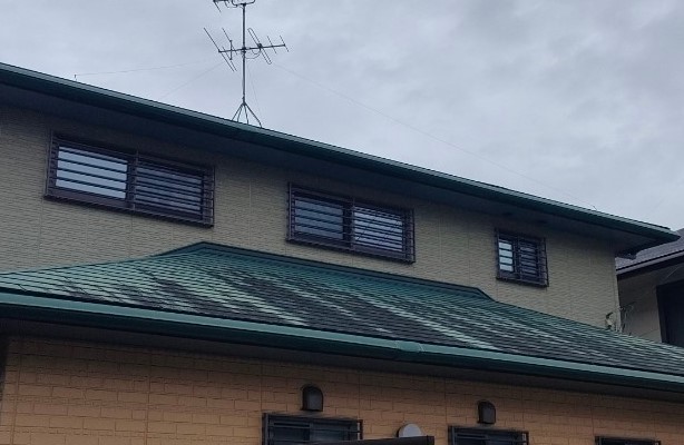 スレート屋根の経年劣化