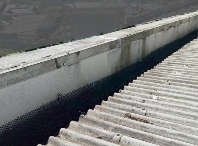 パラペット板金施工後