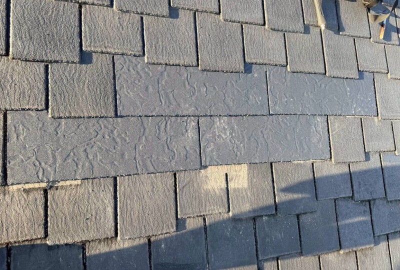 割れたアーバニーの差し替えが完了