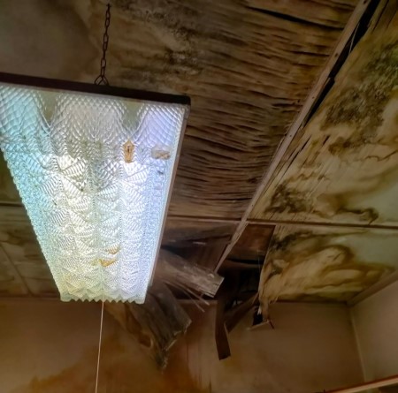 天井雨漏り被害