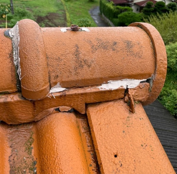 巴瓦の修理工事