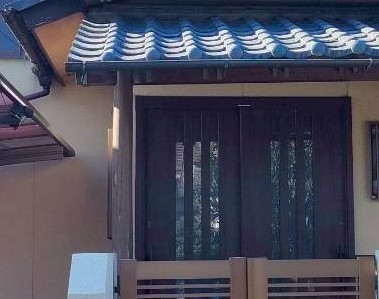 柱の腐食によって勾配が不良